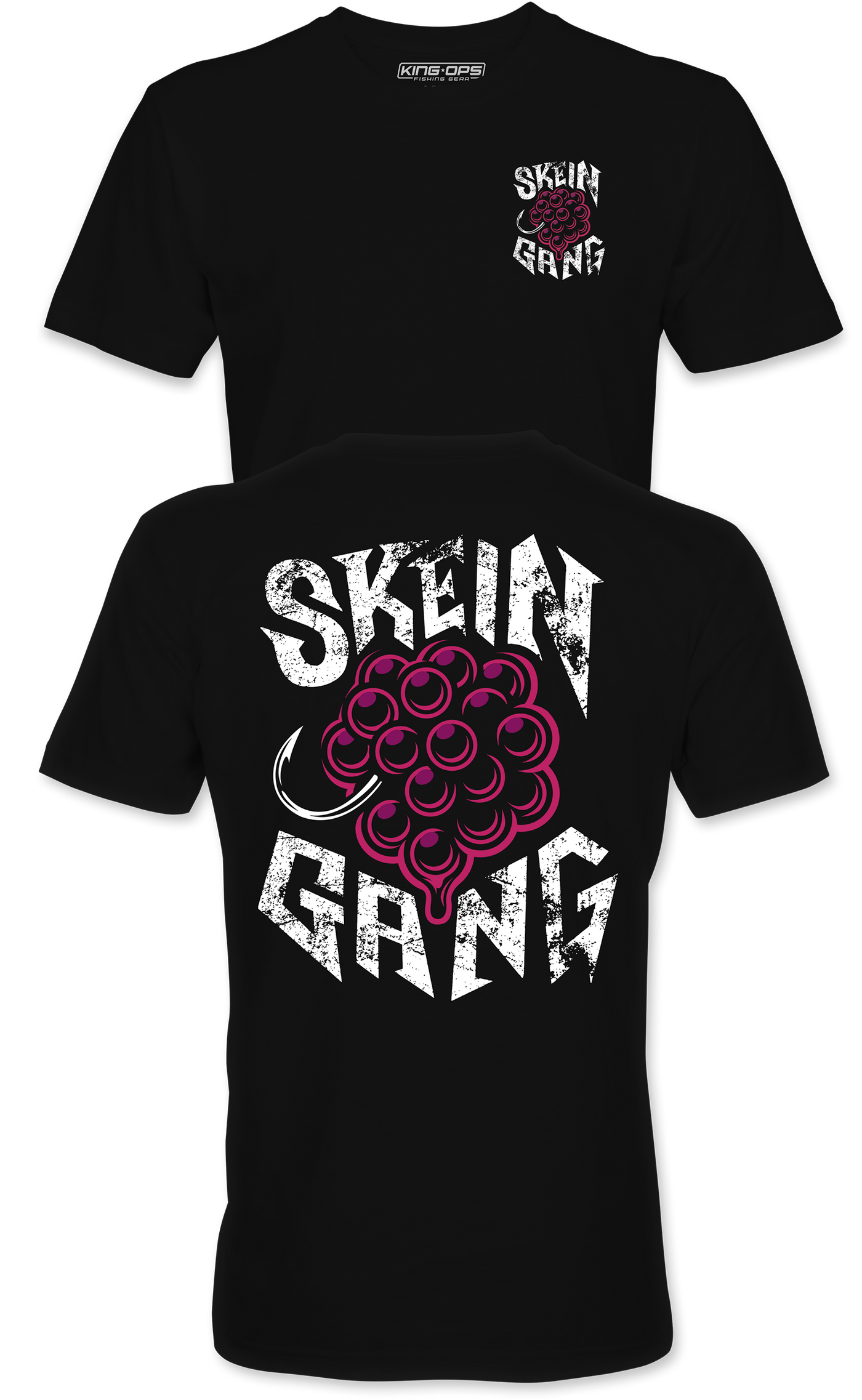 MEN'S SKEIN GANG T-SHIRT - X-SMALL / BLACK