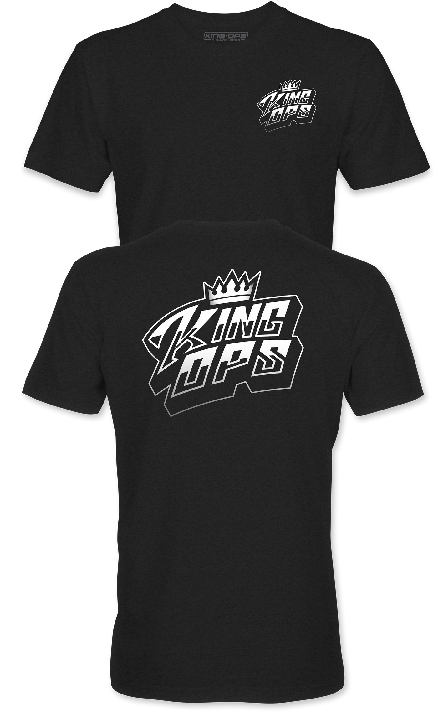 MEN'S KING OPS CROWN T-SHIRT - X-SMALL / CHARCOAL
