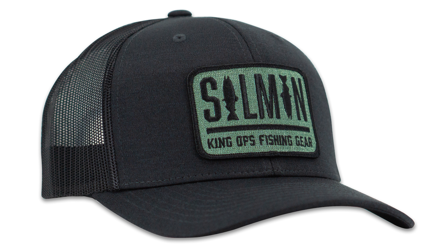 King Salmon Snapback Trucker Hat